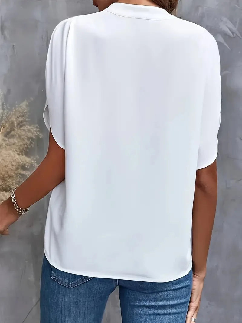 Blusa Elena de Manga Fluida