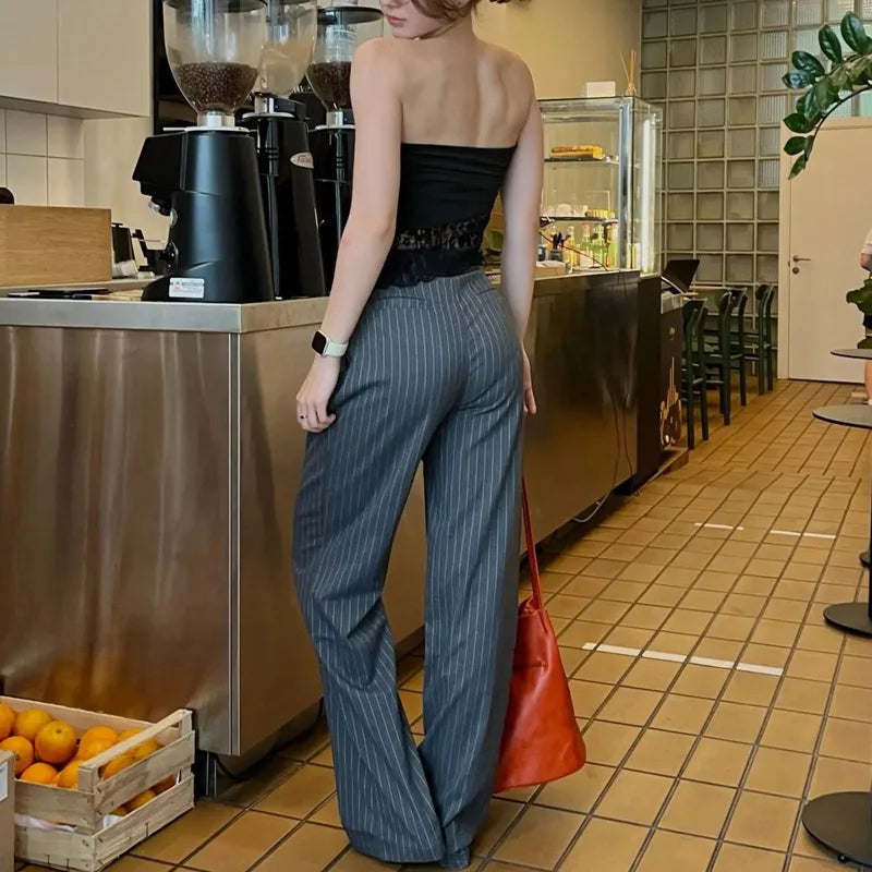 Pantalón amplio de vestir