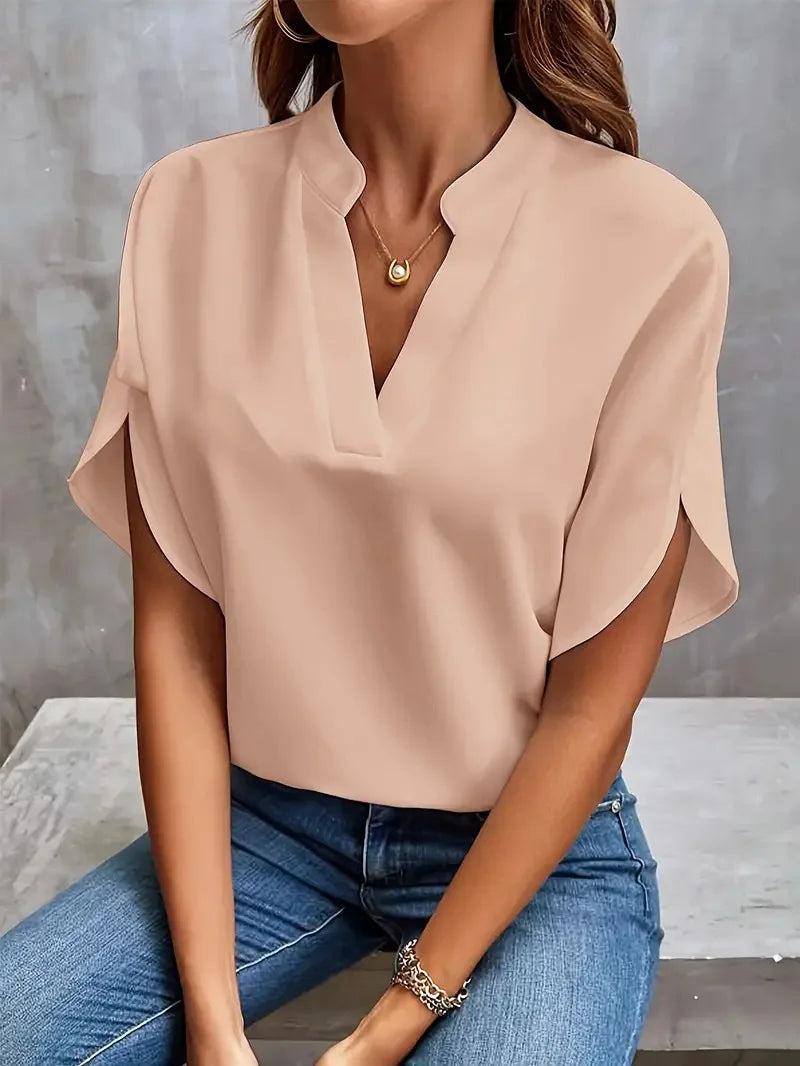 Blusa Elena de Manga Fluida