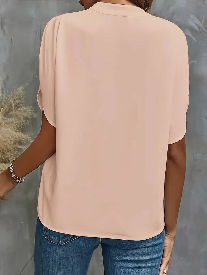 Blusa Elena de Manga Fluida