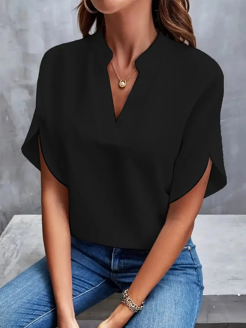 Blusa Elena de Manga Fluida
