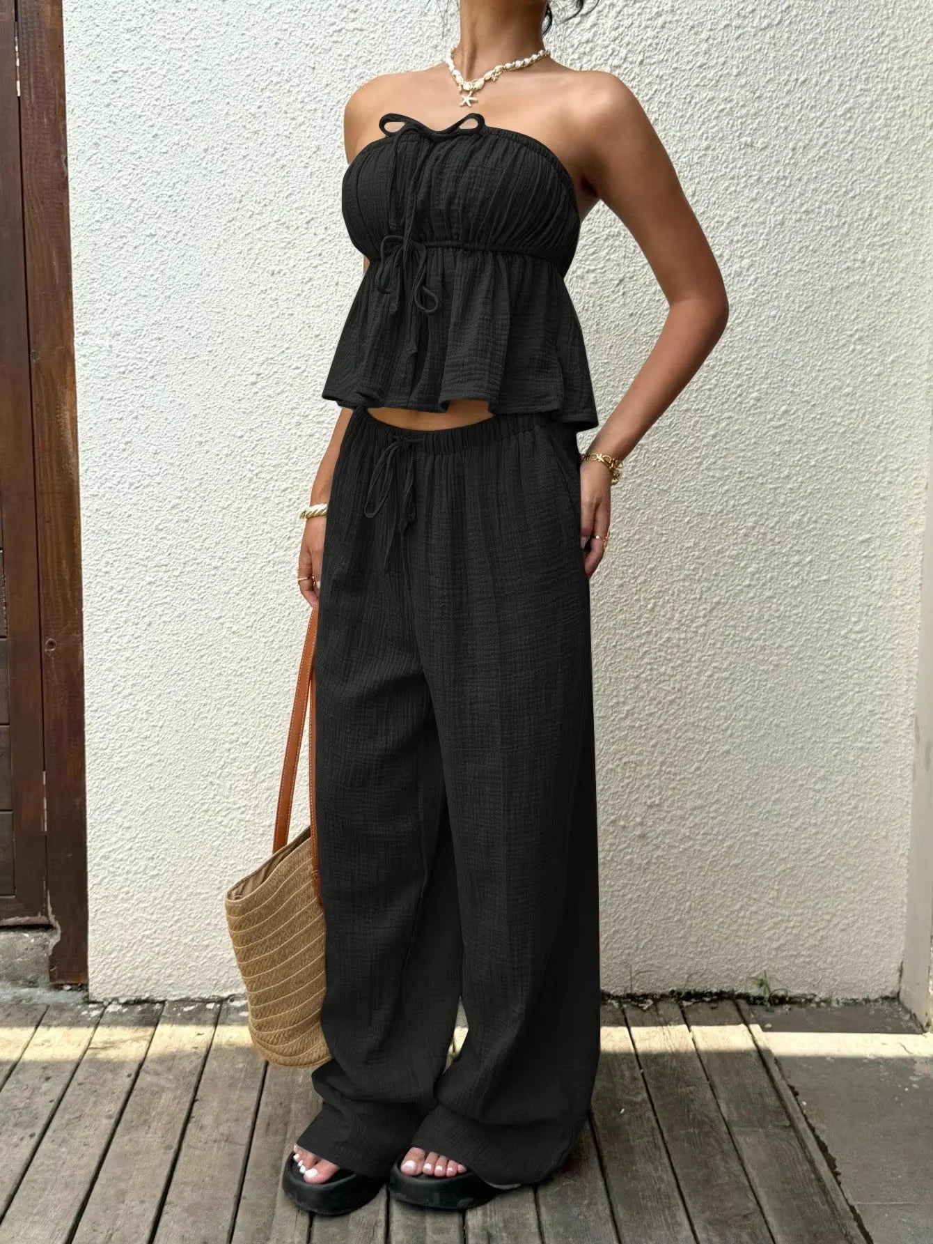 Conjunto con lazada