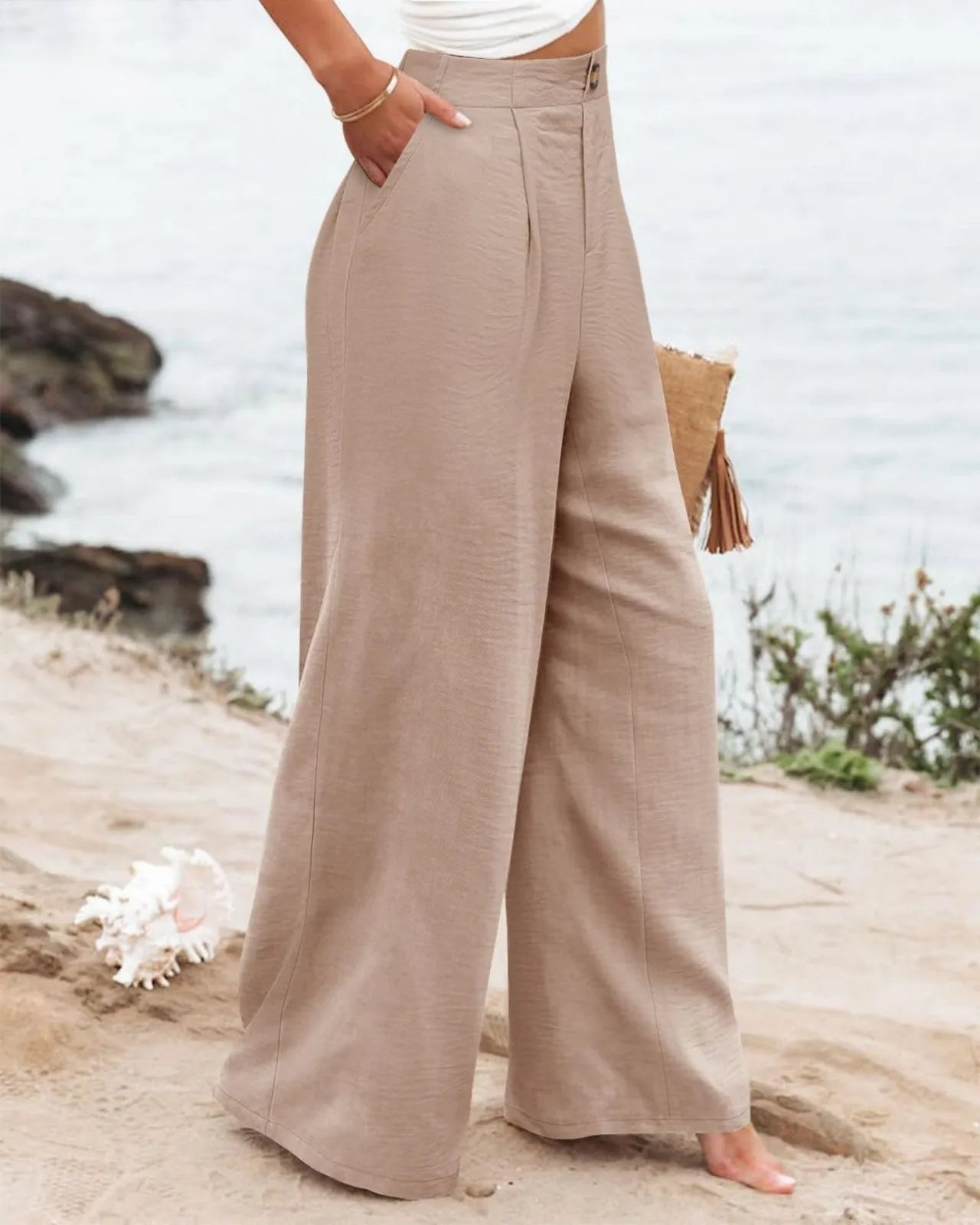 Pantalón Lino Fluido