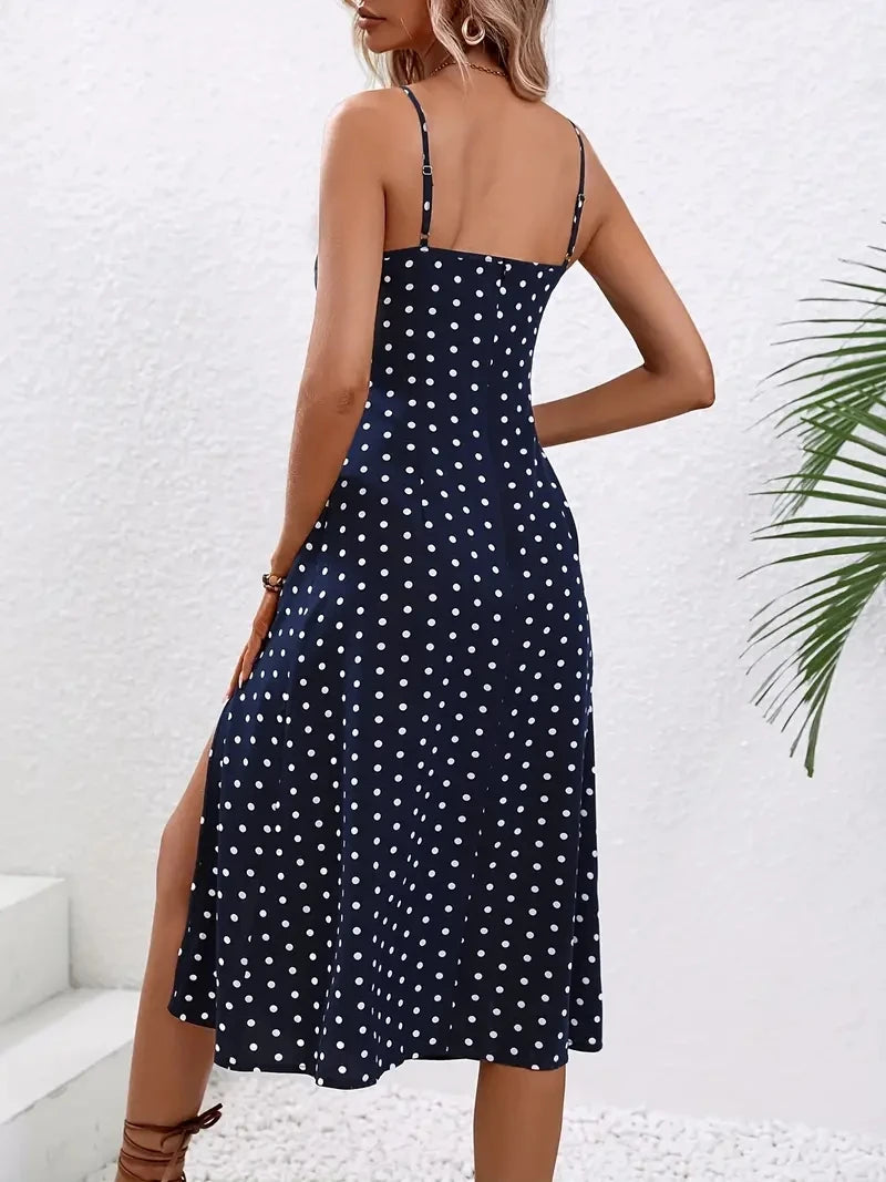 Vestido midi estampado