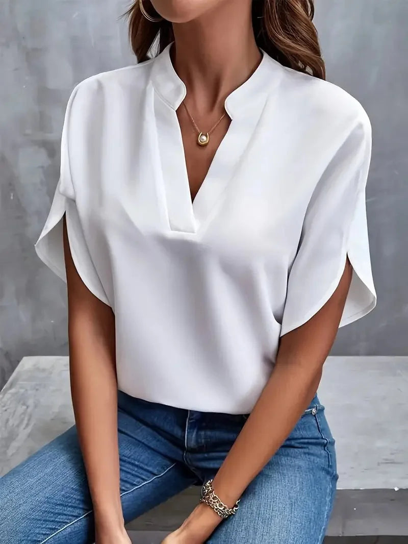 Blusa Elena de Manga Fluida