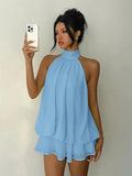 Vestido Mila Halter Espalda Descubierta