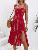 Vestido midi estampado