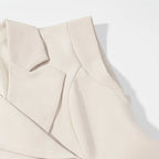Conjunto chaleco y pantalón amplio