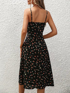 Vestido midi estampado