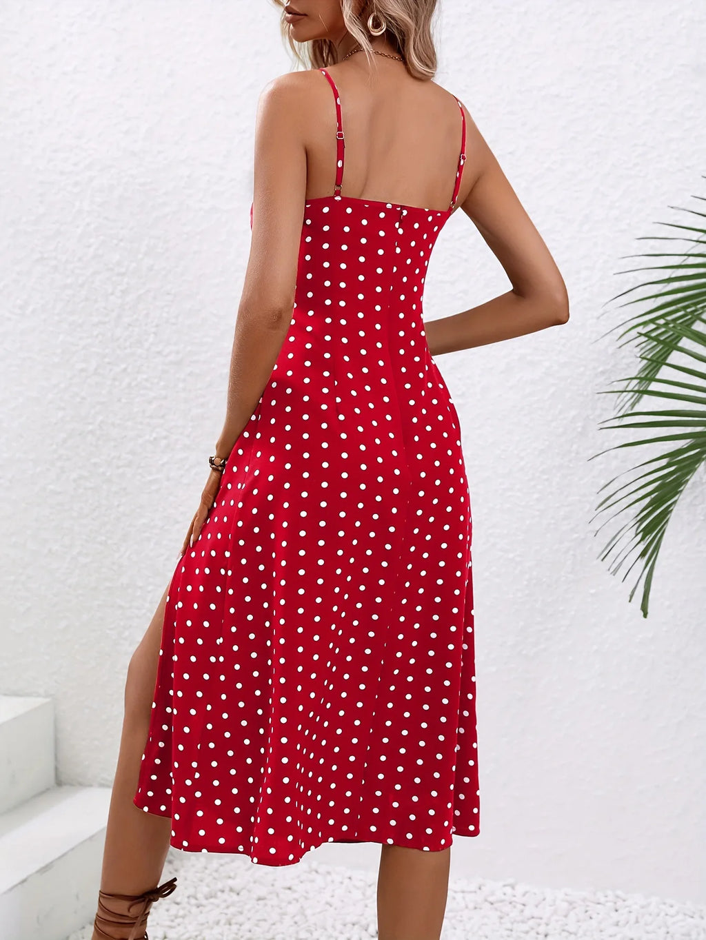 Vestido midi estampado
