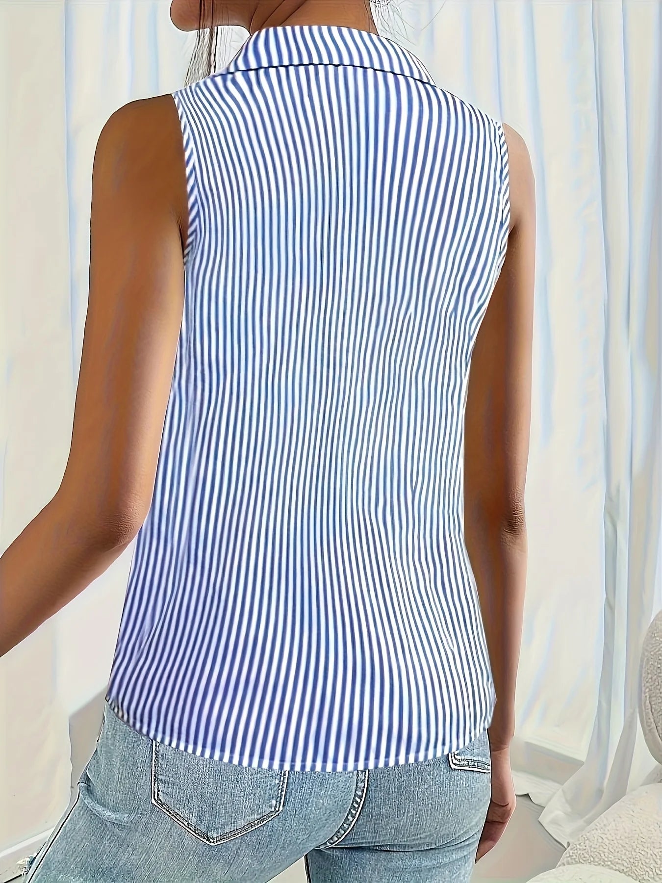 Camisa fluida de rayas