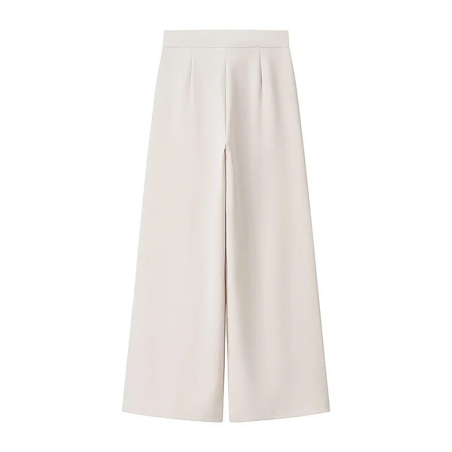 Conjunto chaleco y pantalón amplio